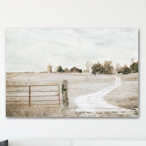 Countryside Art - Farm Scene, Farmhouse Wall Decor Prints & Canvas
