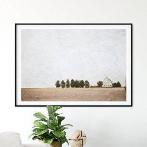 FARM SCENE - Rustic Barn Art, Traditional Wall Decor, Country Farmhouse Prints & Canvas