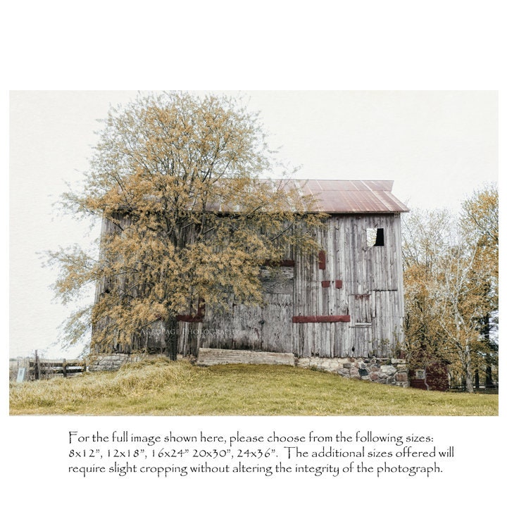 Modern Farmhouse Wall Art Decor Rustic Country Barn | Etsy