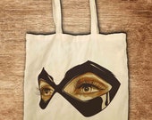 Fabric bag quot masquerade quot nature