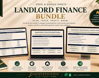 Landlord Finance Bundle Rental Property Cash Flow Wealth Management Bundle