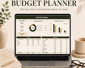 Monthly Budget Planner Excel Spreadsheet Budget Tracker Finance Template
