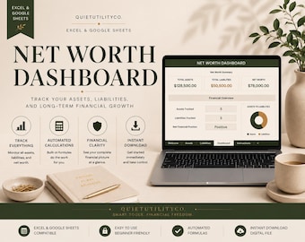Net Worth Tracker Spreadsheet Template