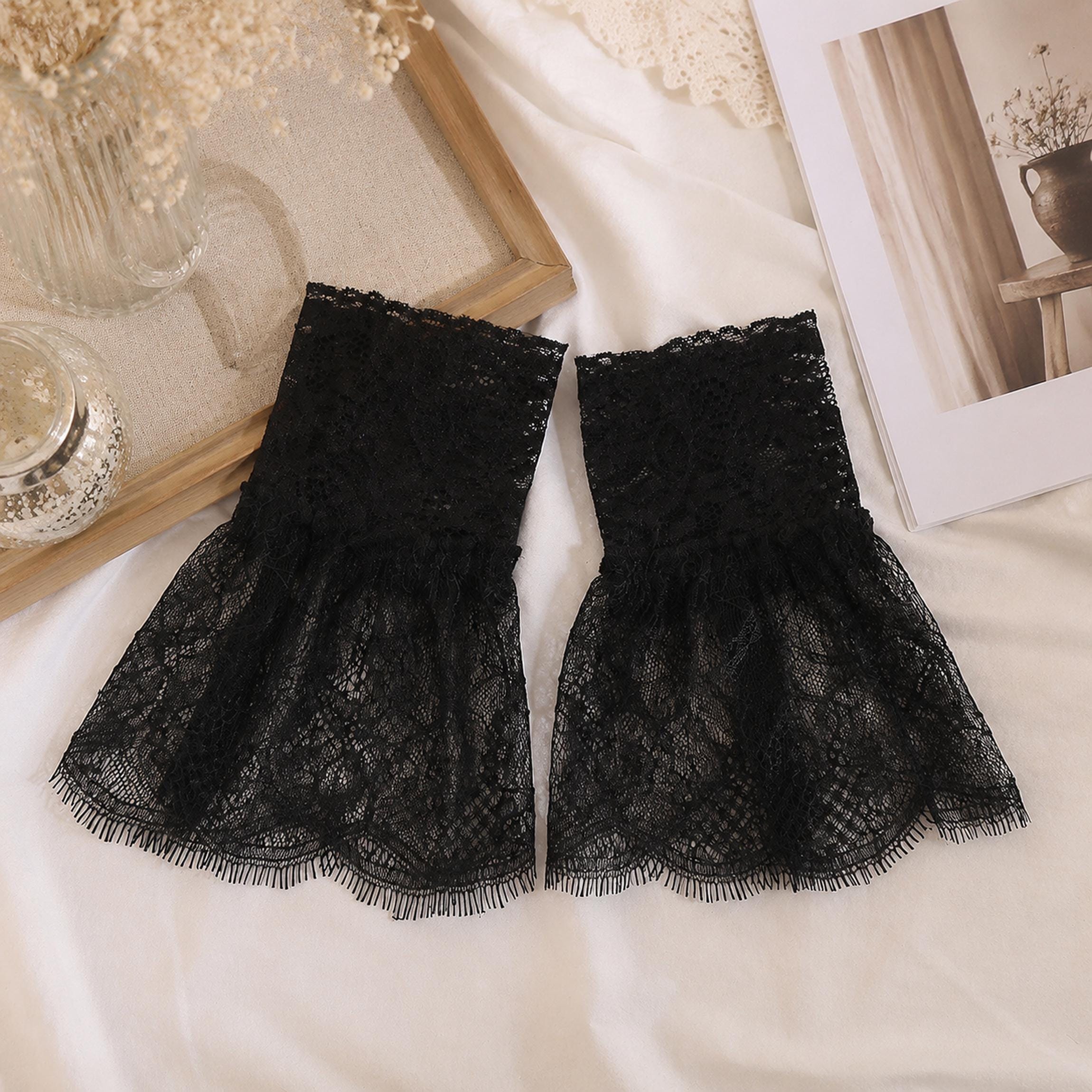 Vintage Inspired Lace Hand Covers, Delicate Ruffled Edges Ideal for ...