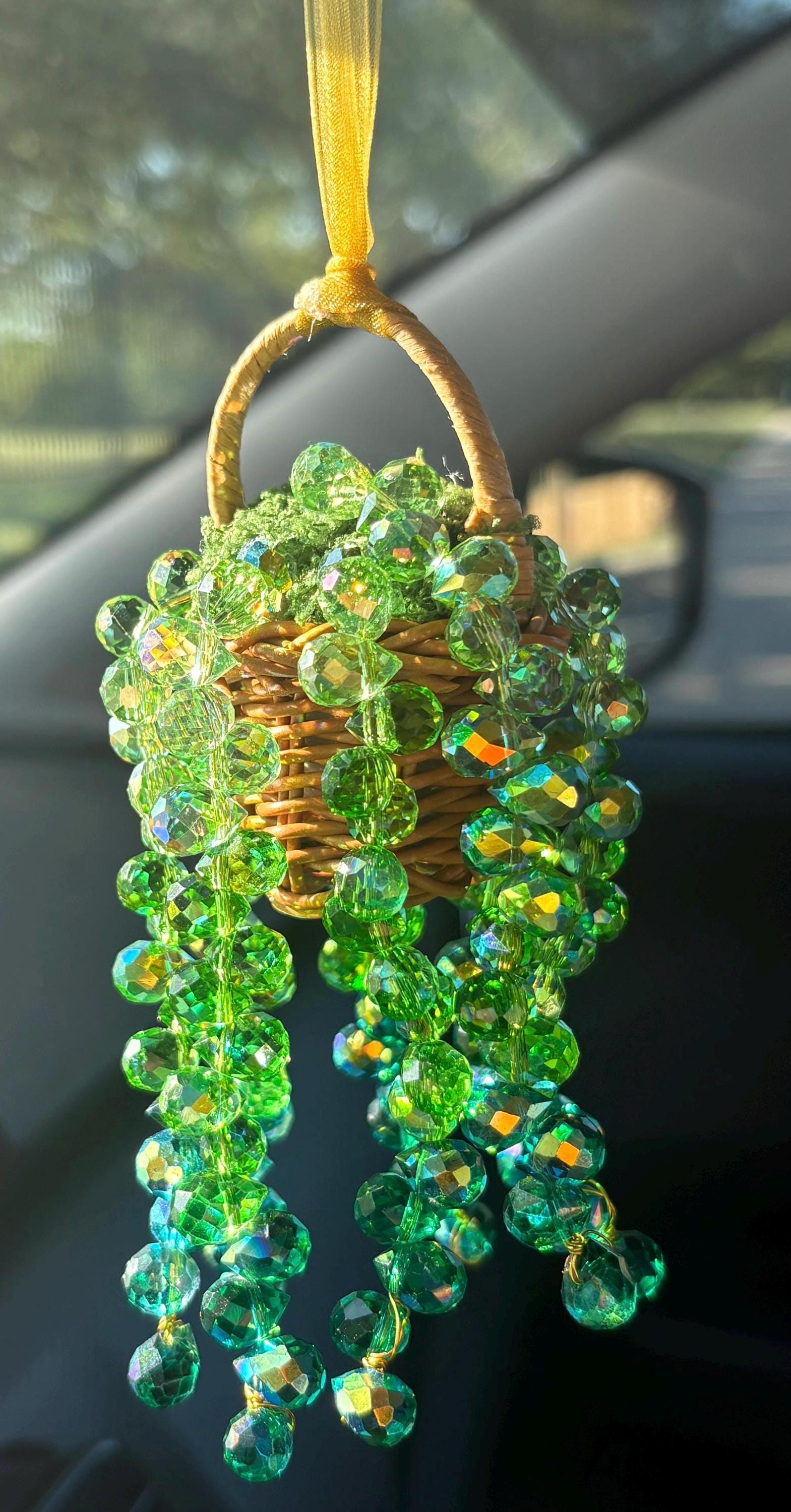 緑のビーズ装飾 - Etsy 日本