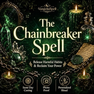 Bad Habit Release Spell – Breaking Negative Patterns, Strength and Renewal