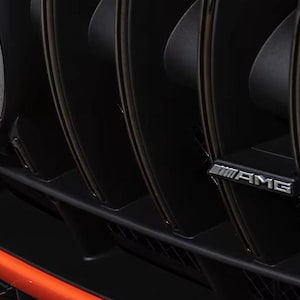 AMG Frontgrill-Logo-Emblem-Aufkleber - AMG Autozubehör