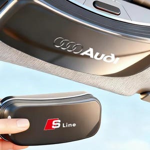 Custodia per occhiali da sole da aletta parasole Audi Sline Performance