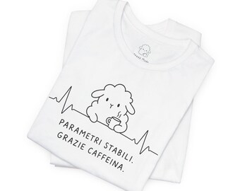 Stable Parameters Thank You Caffeine Funny Nurse T-Shirt, Minimal Healthcare T-Shirt, Night Shift Nurse Gift
