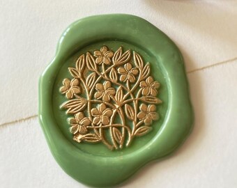 Plumeria Wax Seal Stamp | Designer Series - Heypenman | Heypenman crossover with BlackmarketIntl