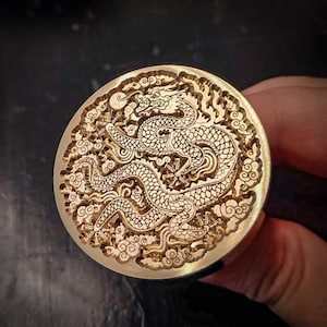 Flying dragon wax seal stamp | Exclusive design from Heypenman