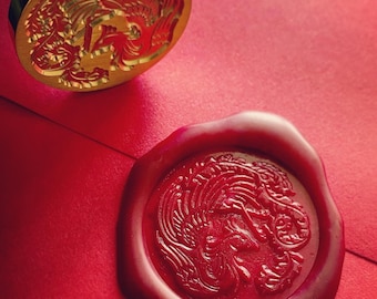 Pheonix wax seal stamp | Exclusive design from Heypenman