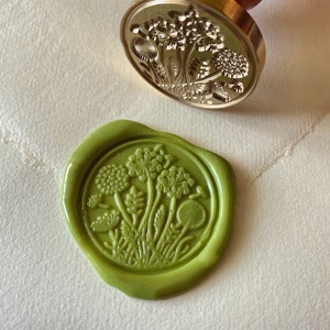 Löwenzahn Wachssiegel Stempel | Exklusives Design von Heypenman