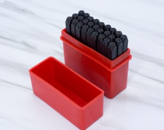Leather Stamps punch craft stamp craftool alphabet letters stamps in various size