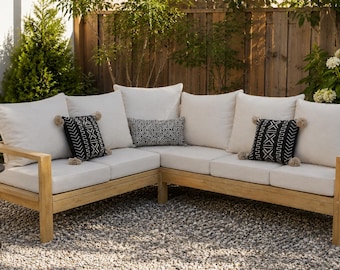 2x4 Outdoor Sofa Plans PDF | DIY Patio Sofa Woodworking Build | Beginner Friendly Instant Download, Cut List & Step-by-Step Guide