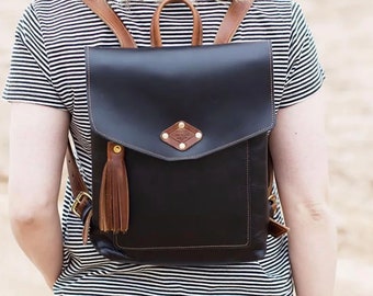 Small Backpack Leather Backpack Travel Backpack Mini Backpack for Women Rucksack for Women Gifts for Women - Lifetime Leather
