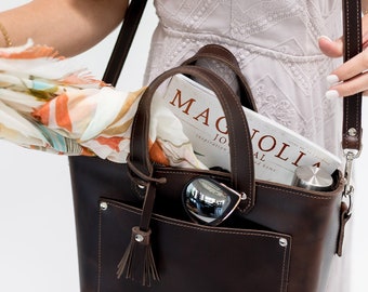 Anspruchsvolle Leder Crossbody Tragetasche, personalisierte Tragetasche, Braut mit Reißverschluss, Braut, Vollnarbenleder, Geschenk für Sie - Lifetime Leather