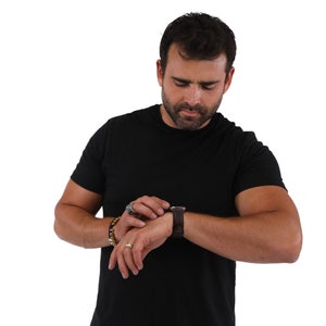 Luxe Apple Watch Band - Cordovan, apple watch band apple watch bands leren horlogeband apple watch band heren apple watch band