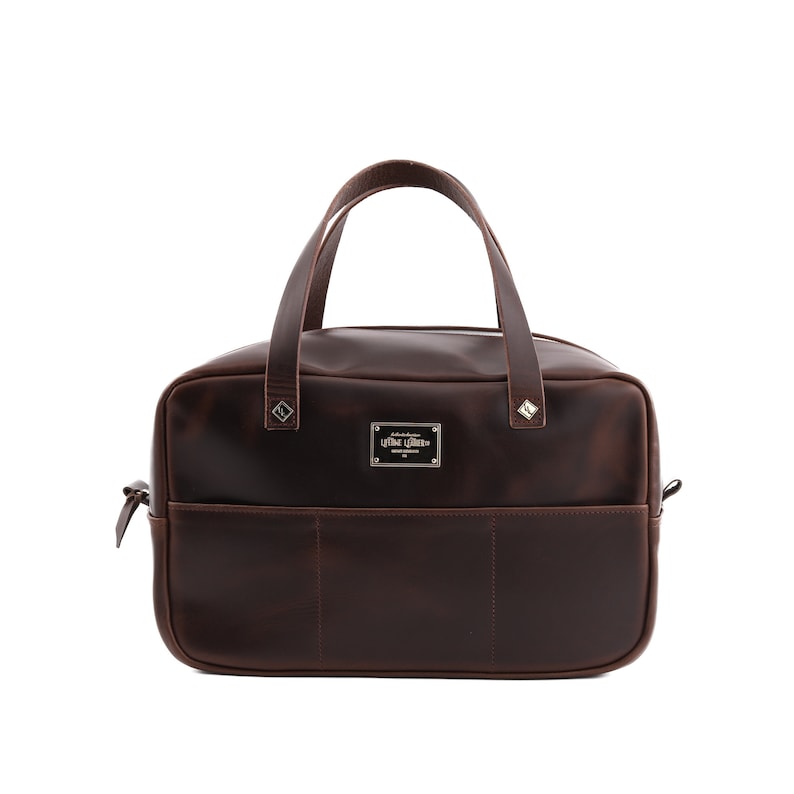 Highend Gym Bag Men Leather Crash Bag Overnight Bag Carry Etsy