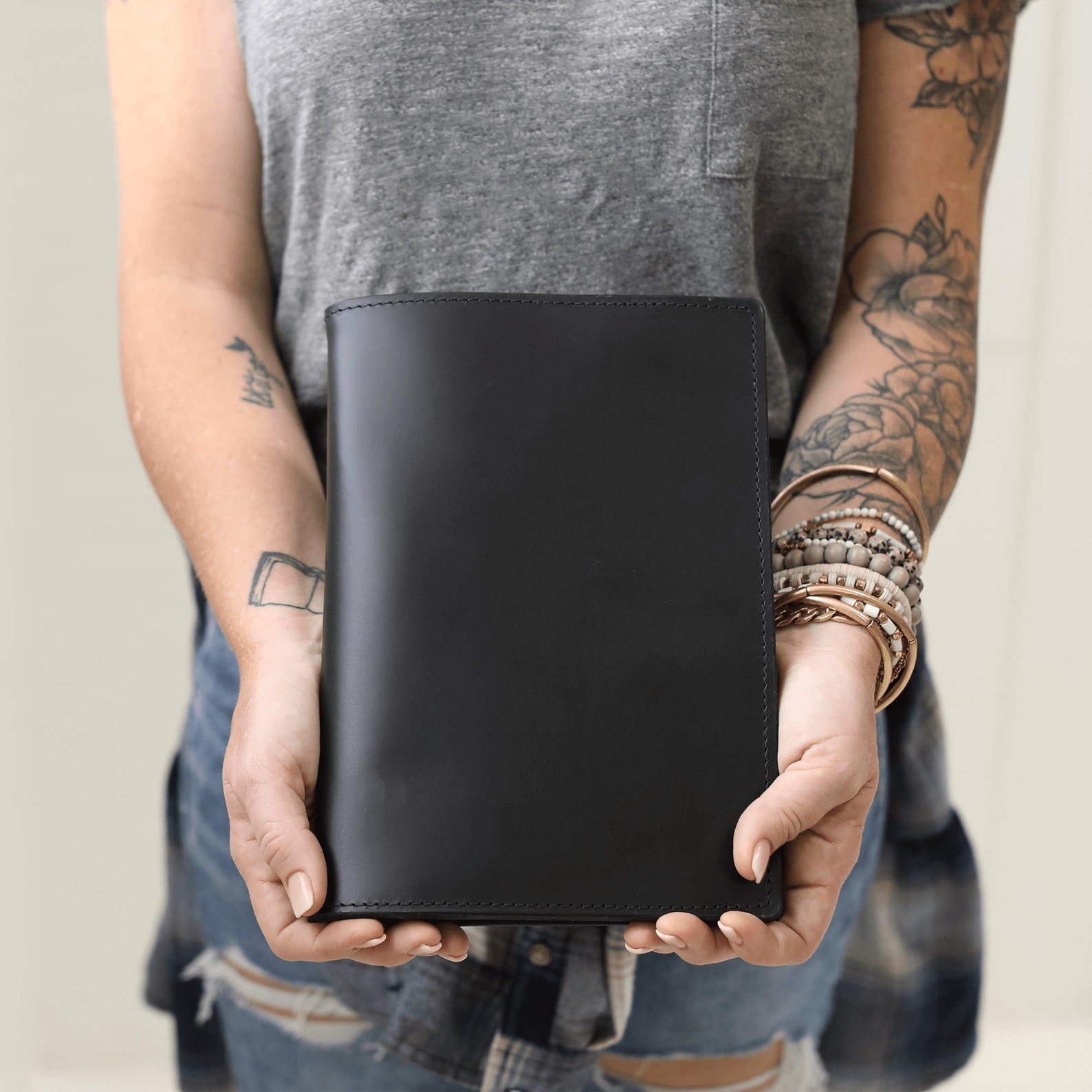 Personalized Leather Steno Pad Cover Business Field Notes 6x9 Etsy