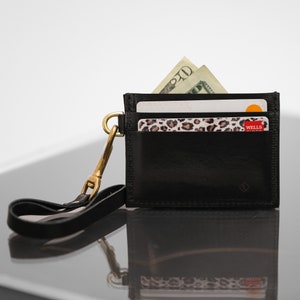 Bonita cartera de cuero personalizada para mujer, cartera pequeña, cartera pequeña, cartera para mujer, regalo bonito para mamá, ideas para regalos de Navidad.