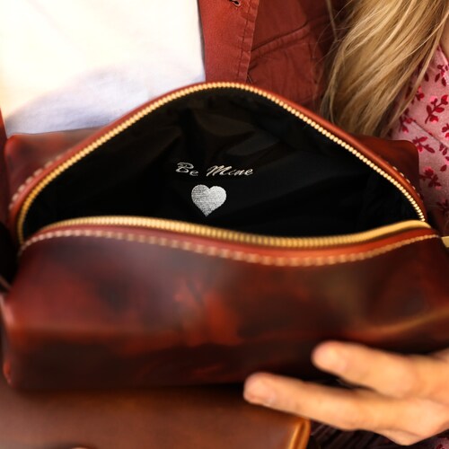 Custom Liner Addon for Toiletry Bags Lifetime Leather Etsy