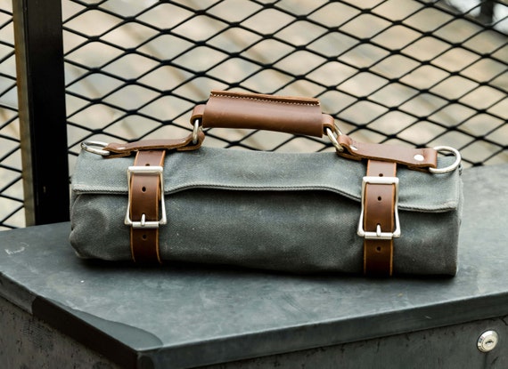 Waxed Canvas Tool Bag Roll Father s Day Gift for Men Tool Cover Case Personalized Gift for Him Etsy UK