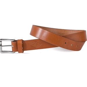 Genuine Leather Belt For Men, Valentine's Day Gift for Him Lifetime Leather image 6