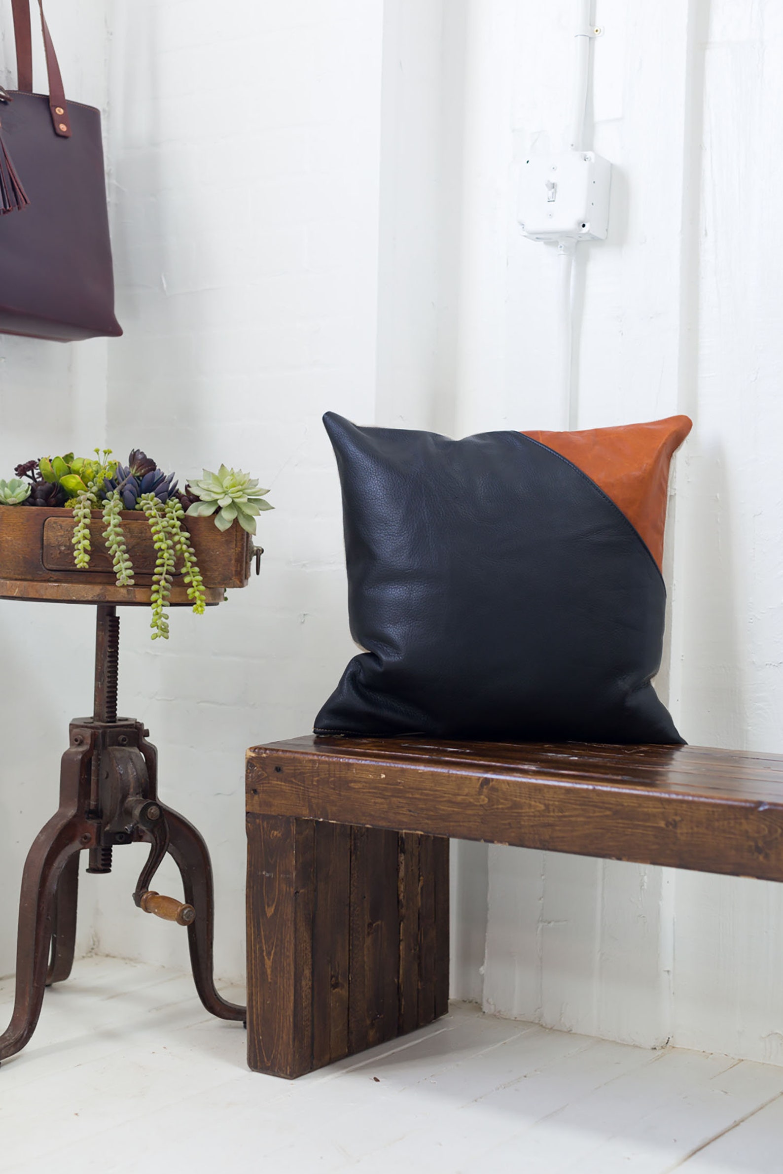 Faux Leather Textured/Striated Pattern 12