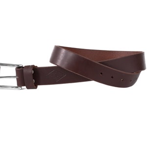 Genuine Leather Belt For Men, Valentine's Day Gift for Him Lifetime Leather image 7