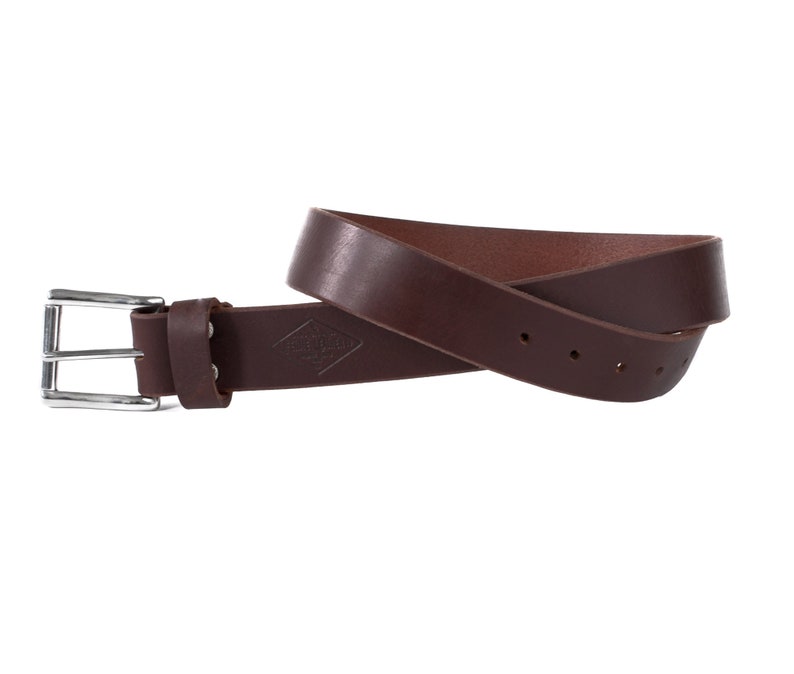 Genuine Leather Belt For Men, Valentine's Day Gift for Him Lifetime Leather image 7