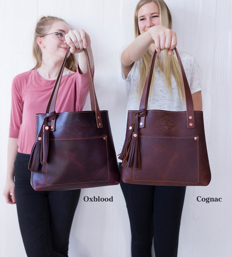 Brandy Small Leather Tote Bag for Women Small Leather Bag Etsy India