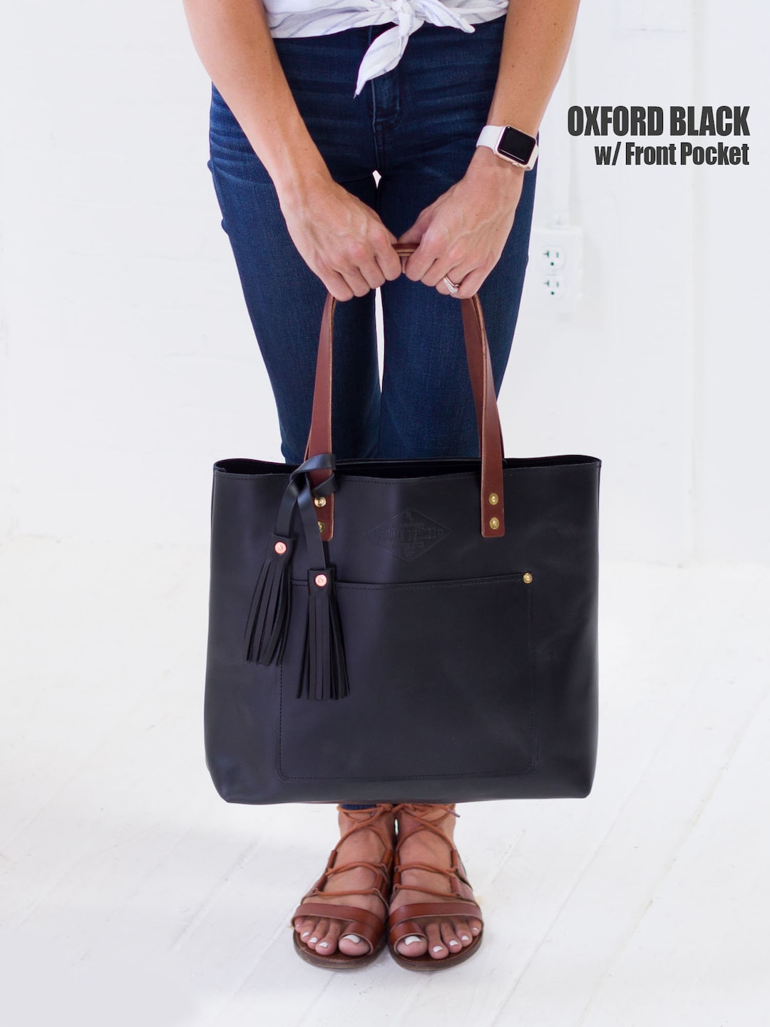 LC Leather Spacious Tote Bag (Pre-Order) — HOME
