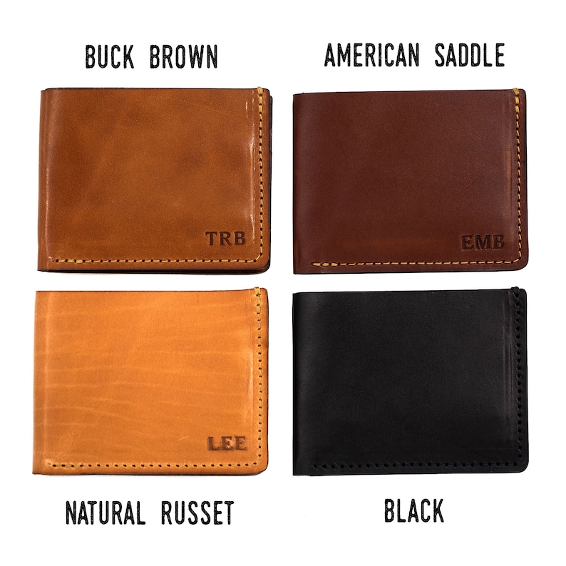 Cartera de cuero personalizada para hombre, regalo para padrinos de boda, propuesta de padrino de boda, regalo de cuero para hombres, billetera, regalo de aniversario, regalo para papá imagen 10
