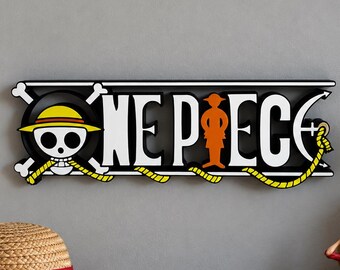 One piece decoration stand - wall sign