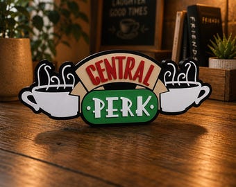 Central Perk Logo Decoration From Friends