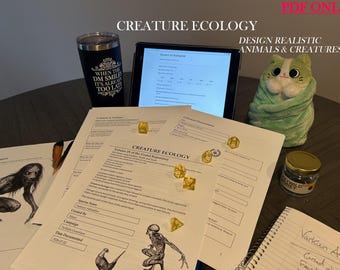 Volume XI, Creature Ecology Workbook | Living World Collection | (Digital Download PDF)