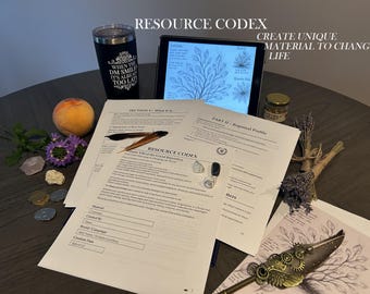 Volume X, Resource Codex Workbook | Civilization Collection | (Digital Download)