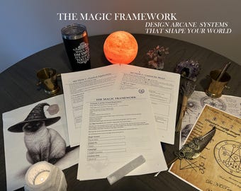 Volume XII, The Magic Framework Workbook | Living World Collection | (Digital Download)