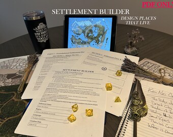 Volume VI, Settlement Builder Workbook | Civilization Collection | (Digital Download PDF)