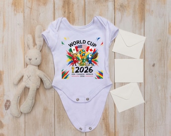 2026 World Cup Mascot Graphic Tee, USA Canada Mexico Soccer Fan Shirt