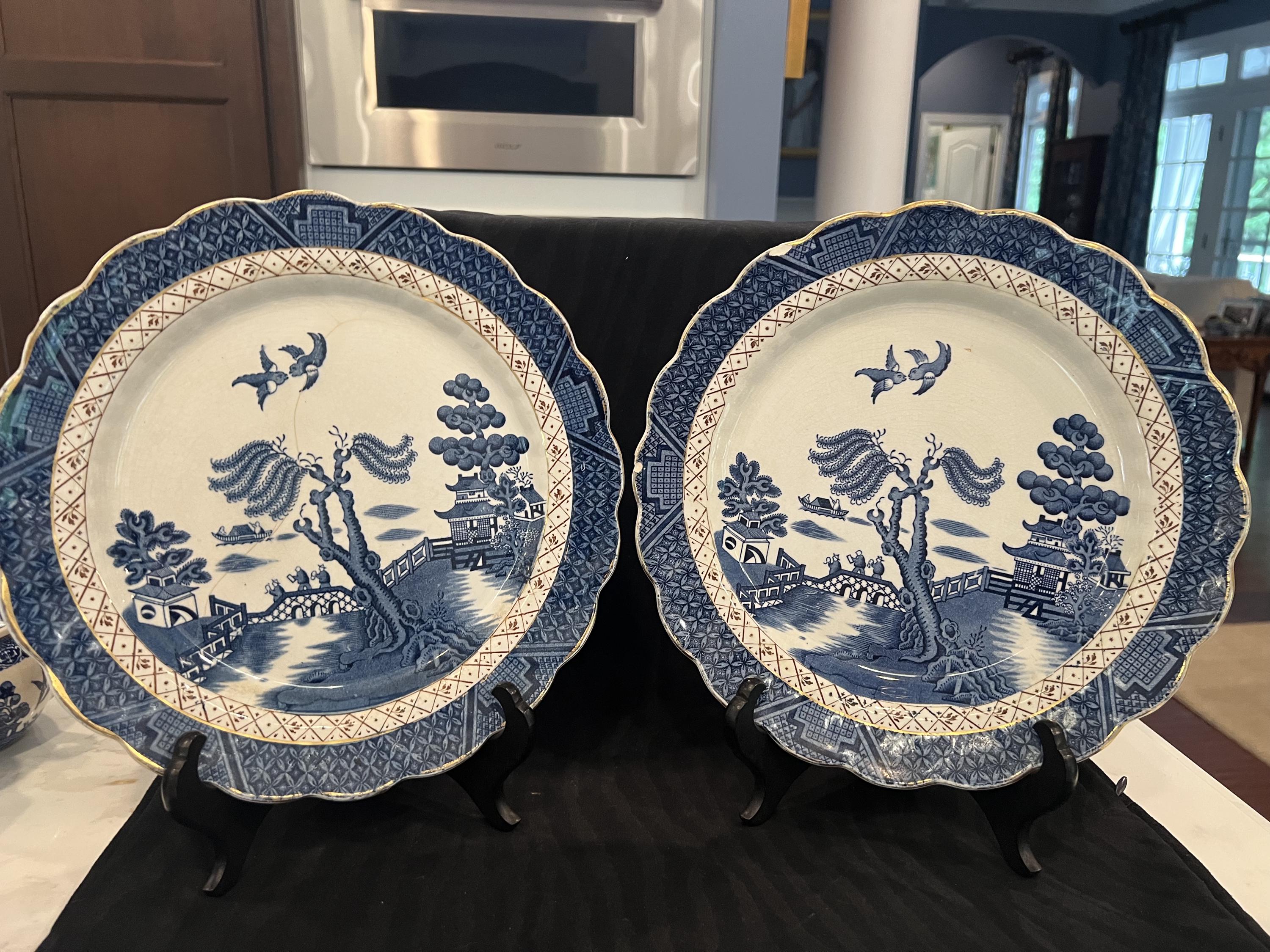 Booths Real Old Blue Willow - Etsy