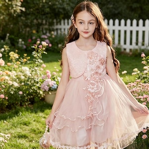 pink cinderella dress pattern Cinderella pink Frilly sheer sequin Formal Evening Prom Party Dress size 14