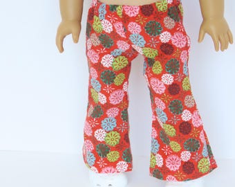 Retro Corduroy Flare Pants 18 Inch Doll Clothes