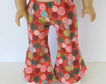 Retro Corduroy Flare Pants 18 Inch Doll Clothes