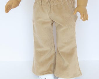 Corduroy Flare Pants 18 Inch Doll Clothes