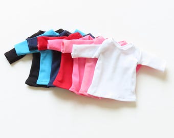 14.5 Inch Doll Cotton Knit Shirt; Wellie Wishers Clothes