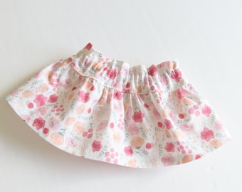 Cotton Bountiful Flowers Skirt 18 Inch Doll Clothes