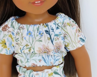 Peasant Top Wellie Wishers Doll Clothes
