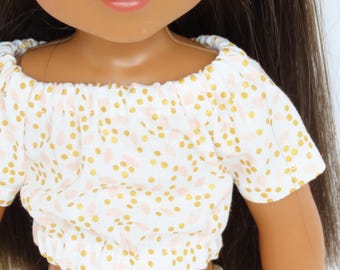 Peasant Top Wellie Wishers Doll Clothes